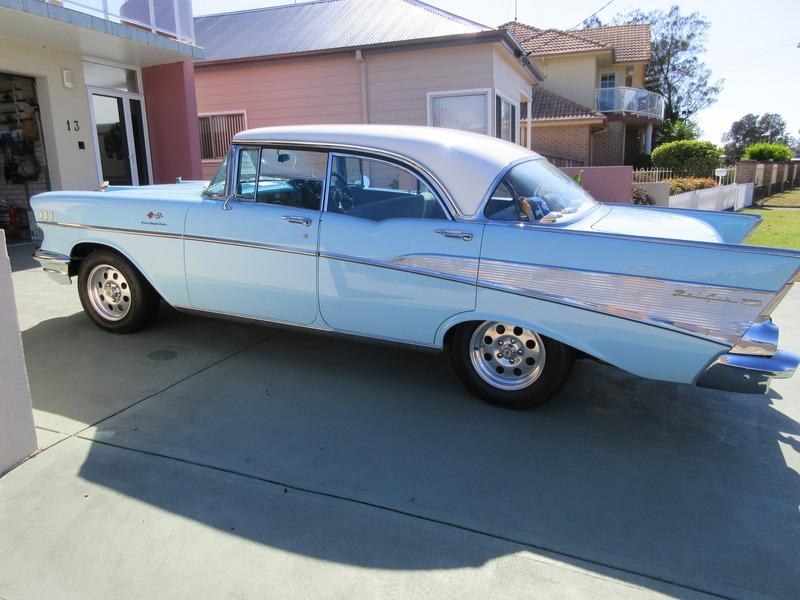 1957 Rhd Chevrolet Bel Air 4 Door Pillarless Jcm4105888