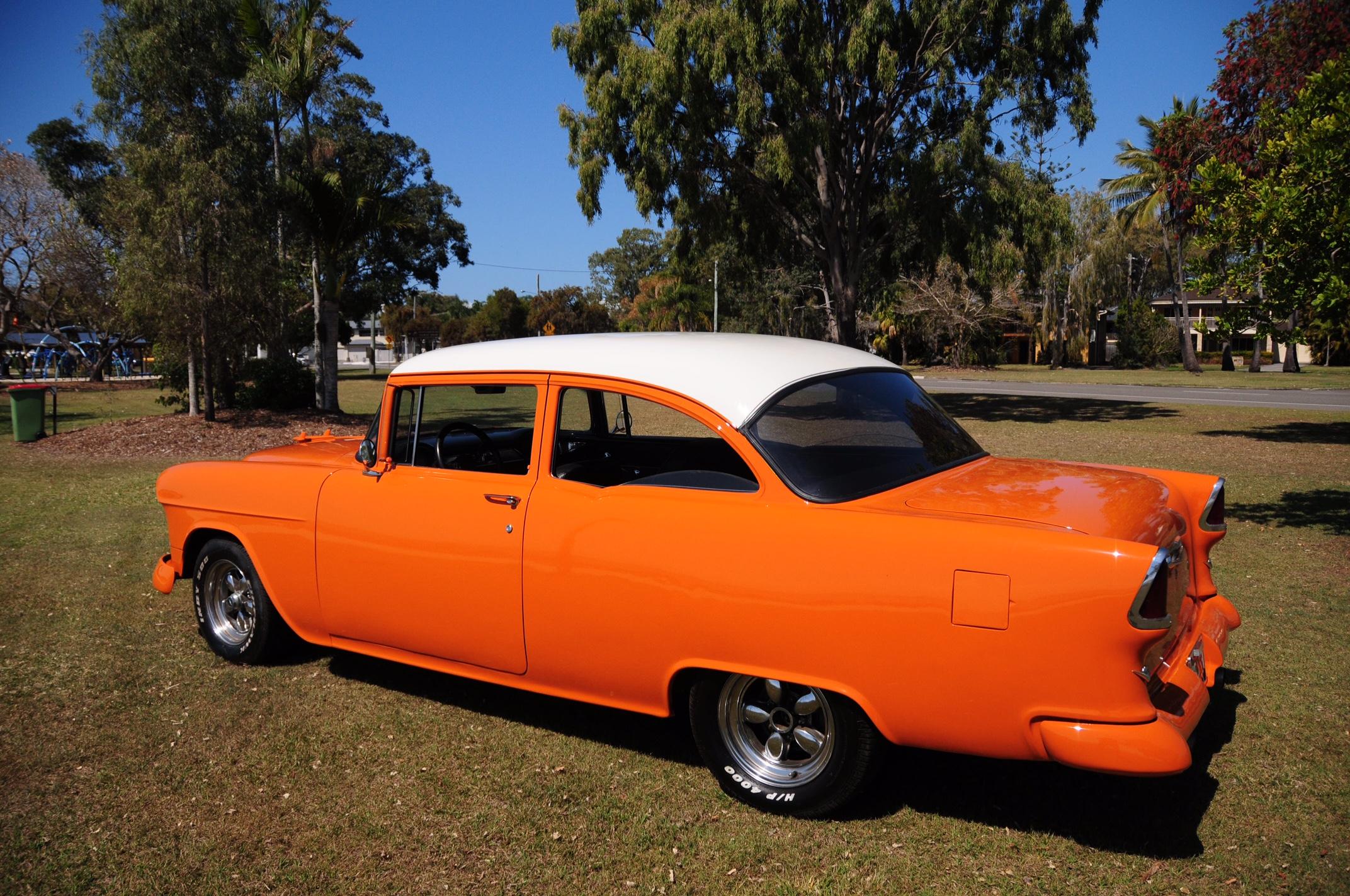 1955 Chevrolet Belair 2 Door Post Jcw5022613 Just Cars